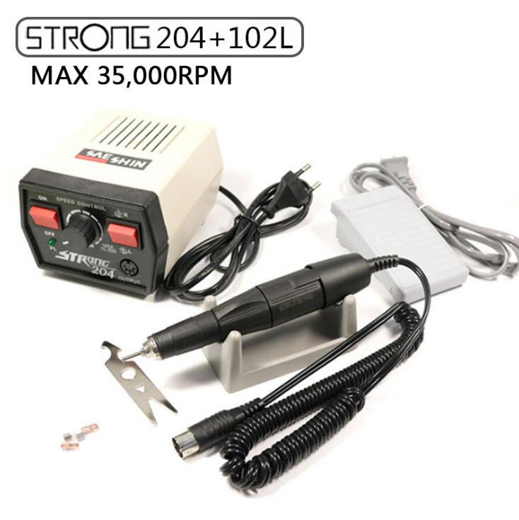 Jewelry Making Drill - Nagelpolieren, Schmuckwerkzeuge, Mikromotor, starker 204-Korea-Mikromotor, Goldschmiedewerkzeuge,