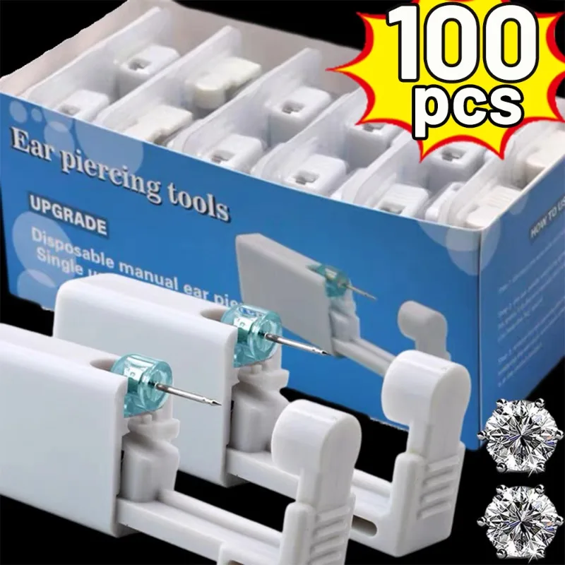 Jewelry Making Machines - Sicherheit Ohr Piercing Gun Kit Frauen