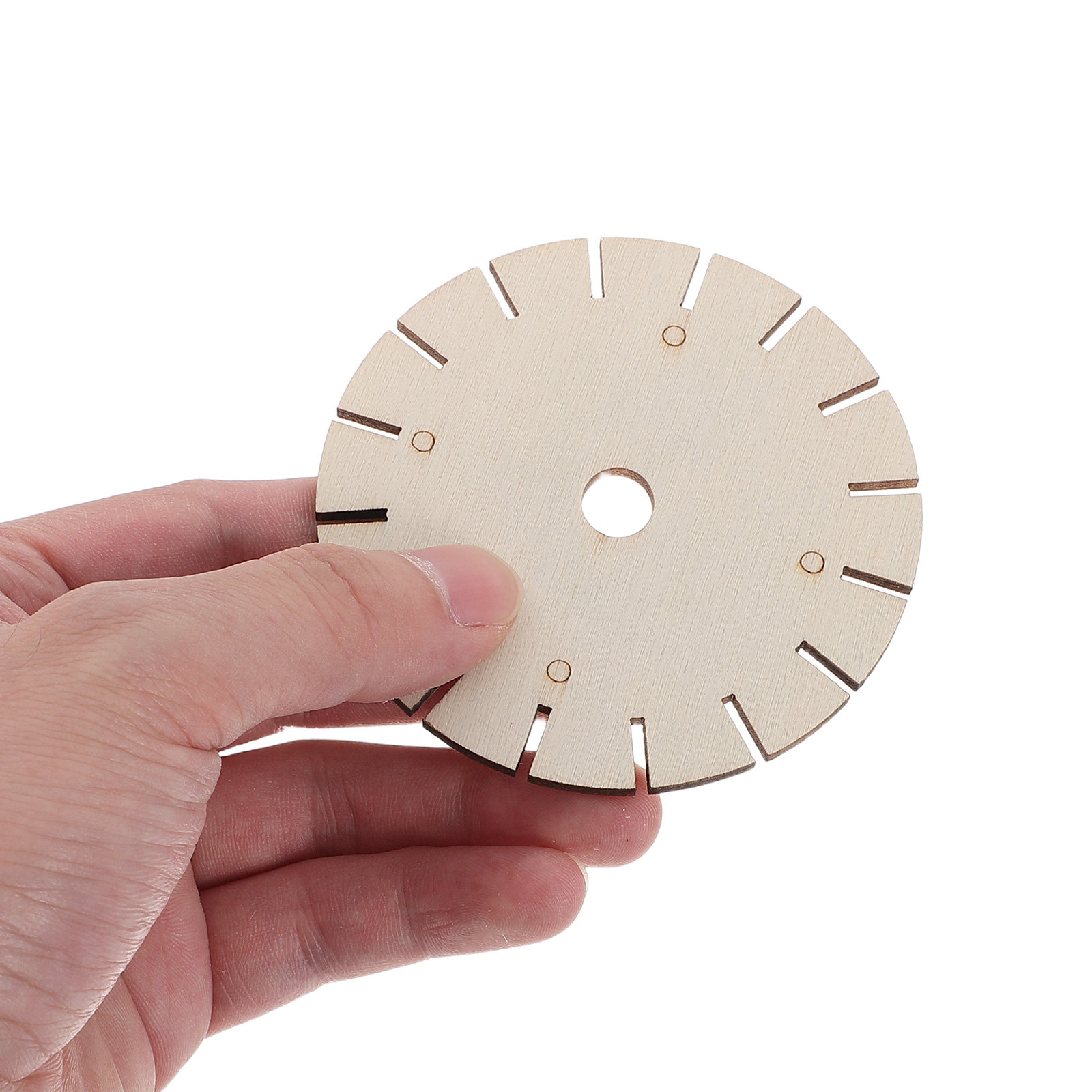 Jewelry Making Board - 10 Stück Holz-Armband-Flechtscheiben 3 Zoll 16-Schlitz